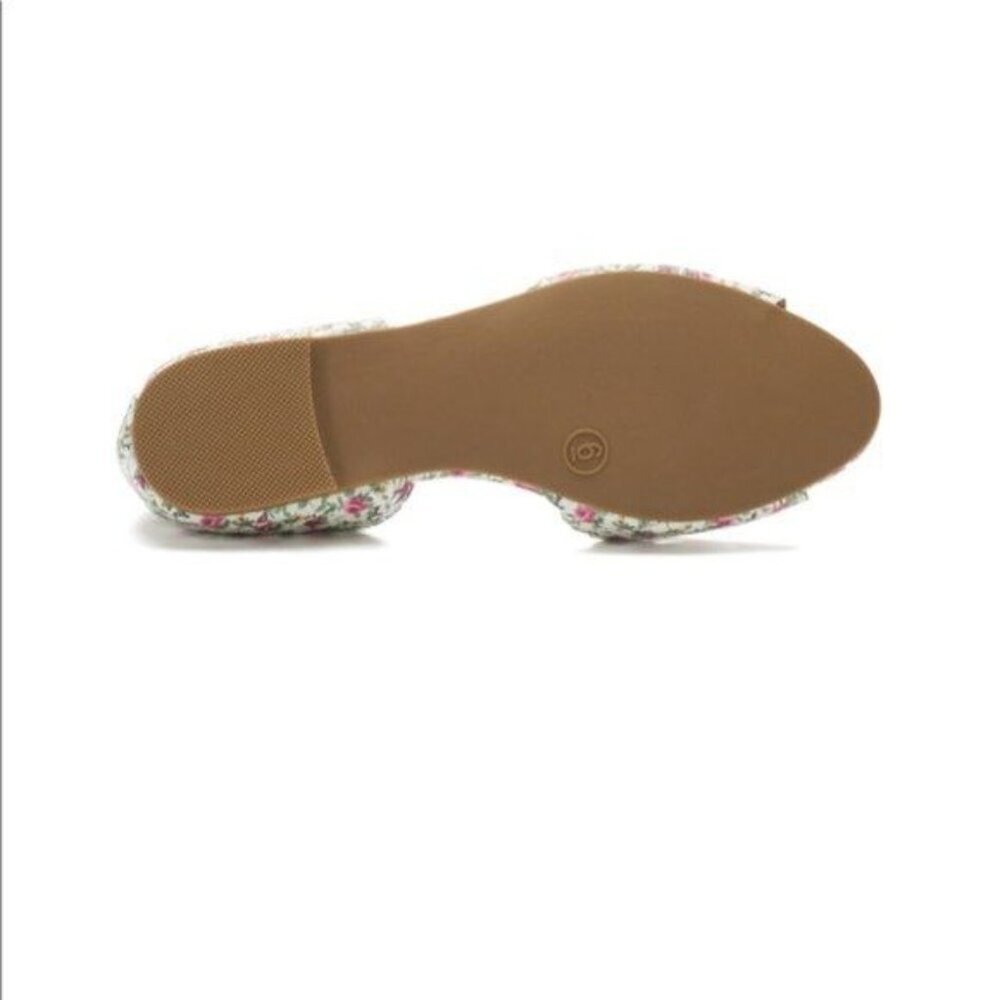 SO Loach Floral Flats Shoes New Size 8 - Picture 3 of 7